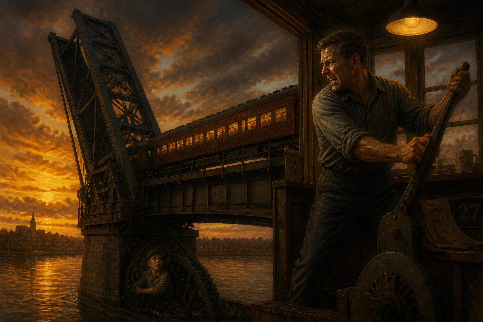 The Bridge Keeper and His Son